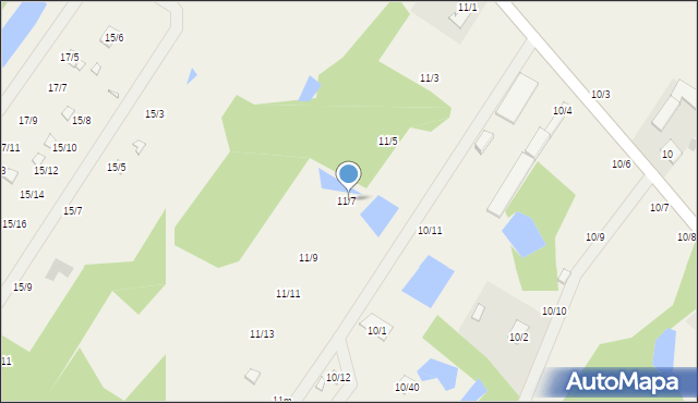 Matyldów, Matyldów, 11/7, mapa Matyldów
