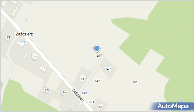 Matyldów, Matyldów, 14a, mapa Matyldów