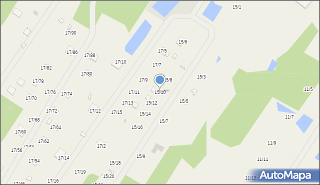 Matyldów, Matyldów, 15/10, mapa Matyldów