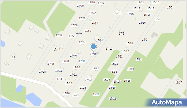 Matyldów, Matyldów, 17/16, mapa Matyldów