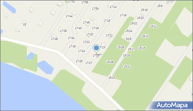 Matyldów, Matyldów, 17/25, mapa Matyldów