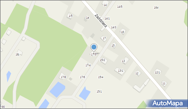 Matyldów, Matyldów, 17/3, mapa Matyldów