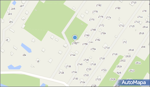 Matyldów, Matyldów, 17/52, mapa Matyldów