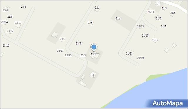 Matyldów, Matyldów, 23/1, mapa Matyldów