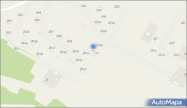 Matyldów, Matyldów, 25/12, mapa Matyldów