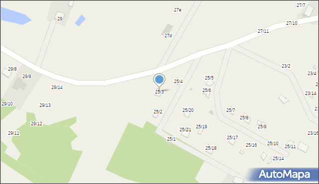Matyldów, Matyldów, 25/3, mapa Matyldów