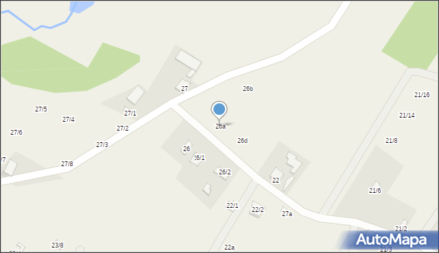 Matyldów, Matyldów, 26a, mapa Matyldów