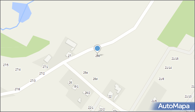 Matyldów, Matyldów, 26b, mapa Matyldów