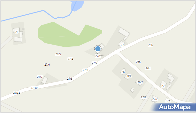 Matyldów, Matyldów, 27/1, mapa Matyldów