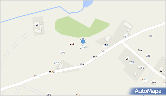 Matyldów, Matyldów, 27/4, mapa Matyldów