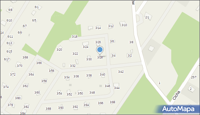 Matyldów, Matyldów, 3/28, mapa Matyldów