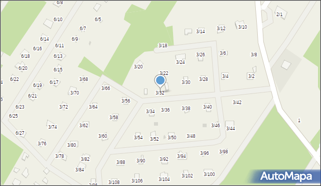 Matyldów, Matyldów, 3/32, mapa Matyldów