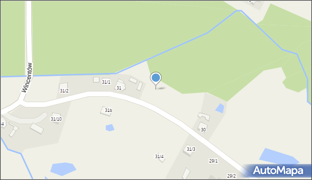 Matyldów, Matyldów, 30a, mapa Matyldów