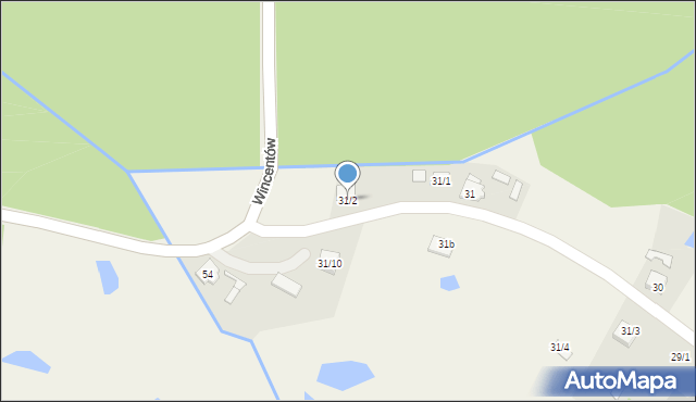 Matyldów, Matyldów, 31/2, mapa Matyldów