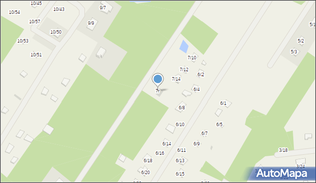 Matyldów, Matyldów, 7r, mapa Matyldów