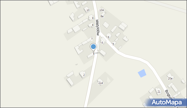 Matyldów, Matyldów, 3, mapa Matyldów