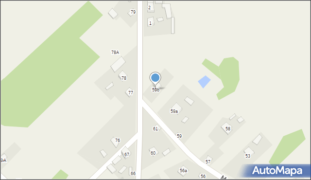 Matyniów, Matyniów, 59b, mapa Matyniów