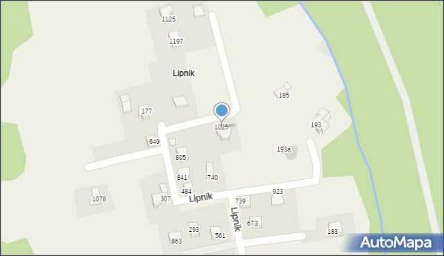 Mazańcowice, Mazańcowice, 1025, mapa Mazańcowice