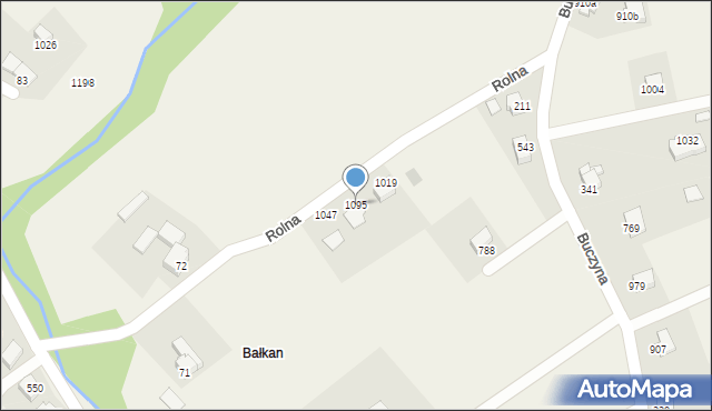 Mazańcowice, Mazańcowice, 1095, mapa Mazańcowice