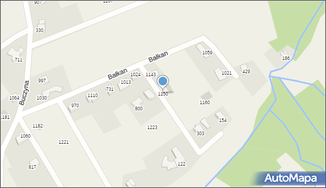 Mazańcowice, Mazańcowice, 1150, mapa Mazańcowice