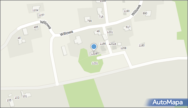 Mazańcowice, Mazańcowice, 1215, mapa Mazańcowice