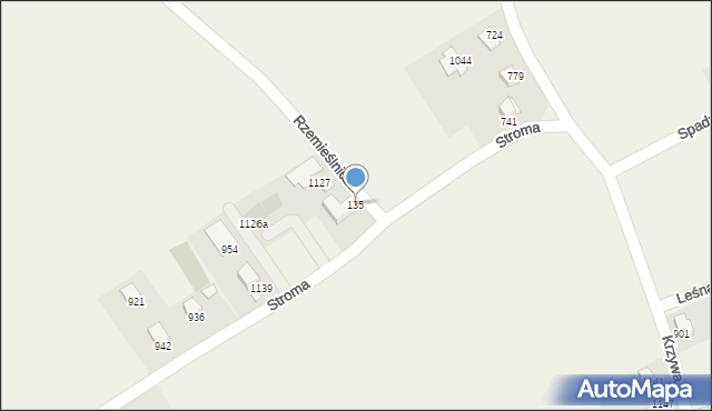 Mazańcowice, Mazańcowice, 135, mapa Mazańcowice