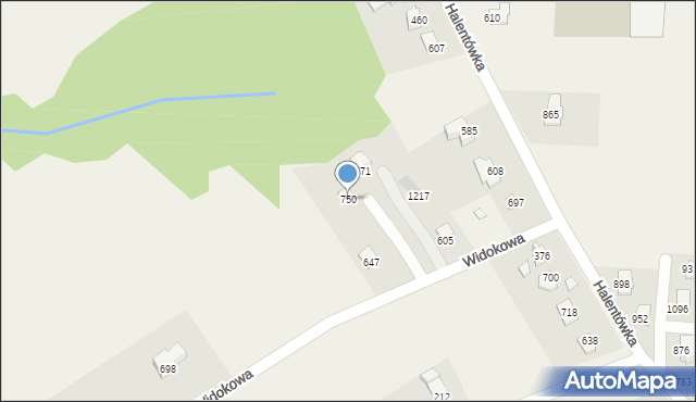 Mazańcowice, Mazańcowice, 750, mapa Mazańcowice