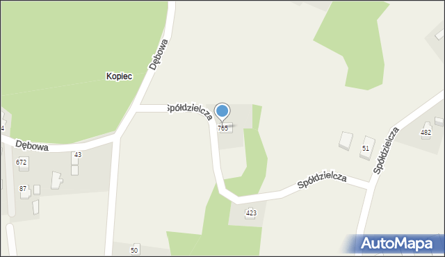 Mazańcowice, Mazańcowice, 765, mapa Mazańcowice