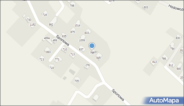 Mazańcowice, Mazańcowice, 795, mapa Mazańcowice