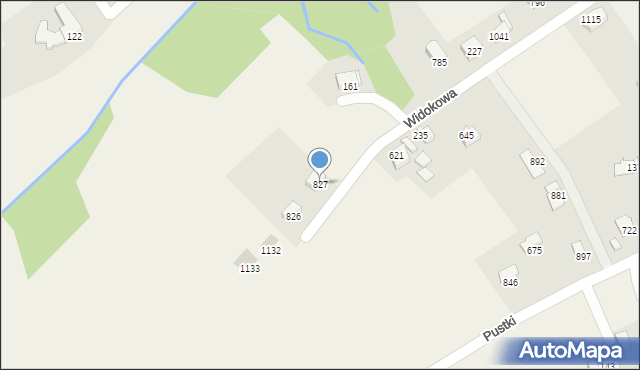Mazańcowice, Mazańcowice, 827, mapa Mazańcowice