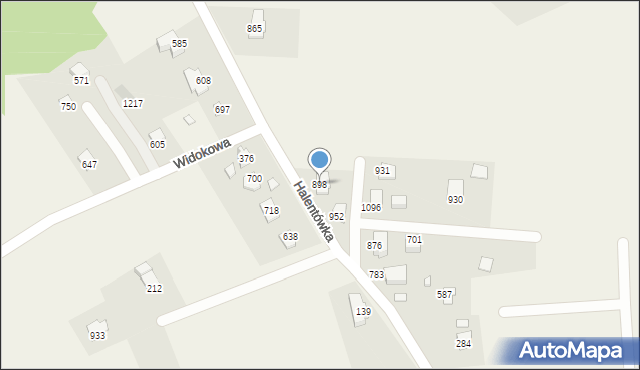 Mazańcowice, Mazańcowice, 898, mapa Mazańcowice