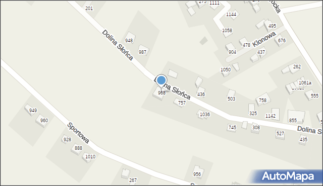 Mazańcowice, Mazańcowice, 968, mapa Mazańcowice