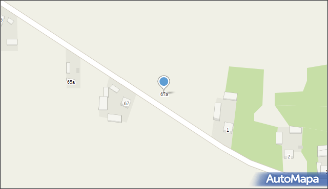 Mazew, Mazew, 67a, mapa Mazew