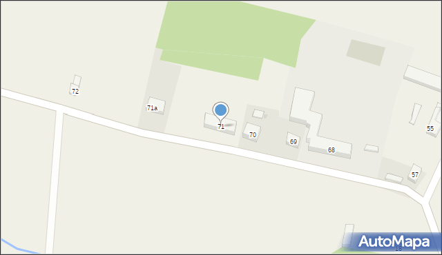 Mazew, Mazew, 71, mapa Mazew