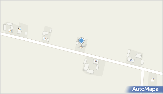 Mazew, Mazew, 76, mapa Mazew