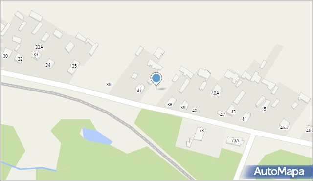 Maziły, Maziły, 37a, mapa Maziły