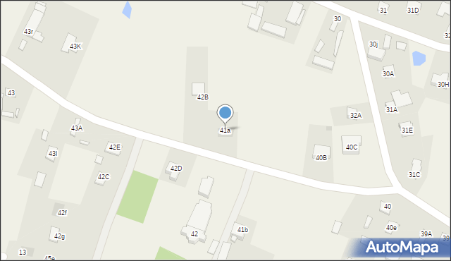 Mazowszany, Mazowszany, 41a, mapa Mazowszany
