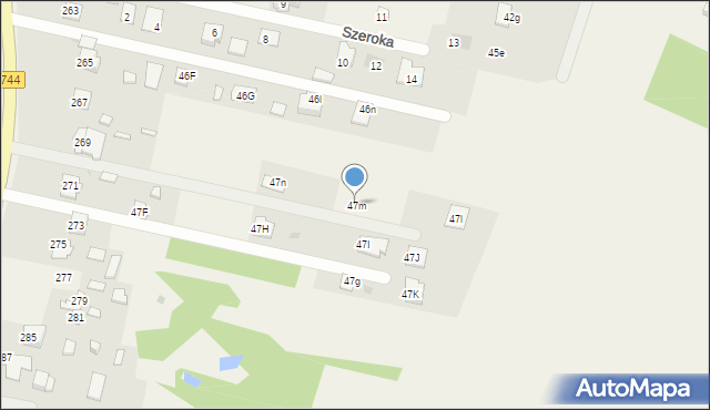 Mazowszany, Mazowszany, 47m, mapa Mazowszany