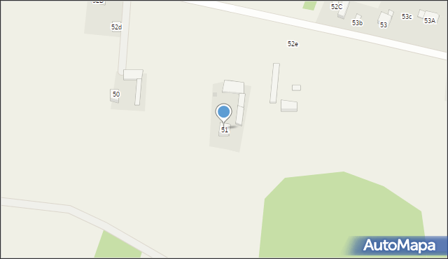Mazowszany, Mazowszany, 51, mapa Mazowszany