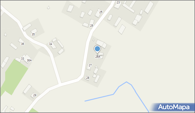 Mazuchówka, Mazuchówka, 26A, mapa Mazuchówka