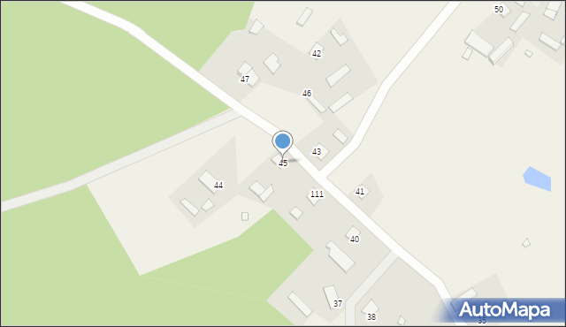 Mazuchówka, Mazuchówka, 45, mapa Mazuchówka