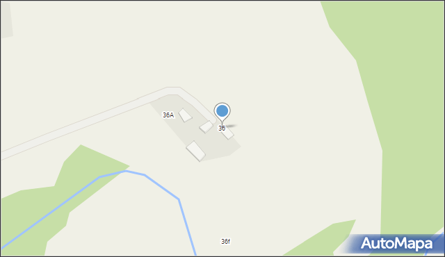 Mazury, Mazury, 36, mapa Mazury