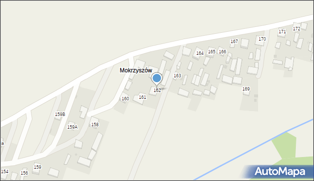 Mazury, Mazury, 162, mapa Mazury