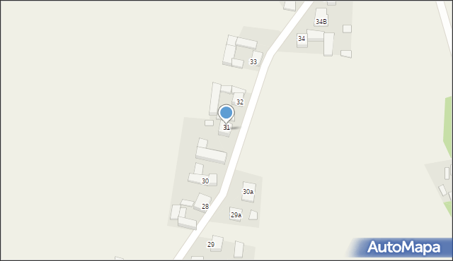 Mazury, Mazury, 31, mapa Mazury
