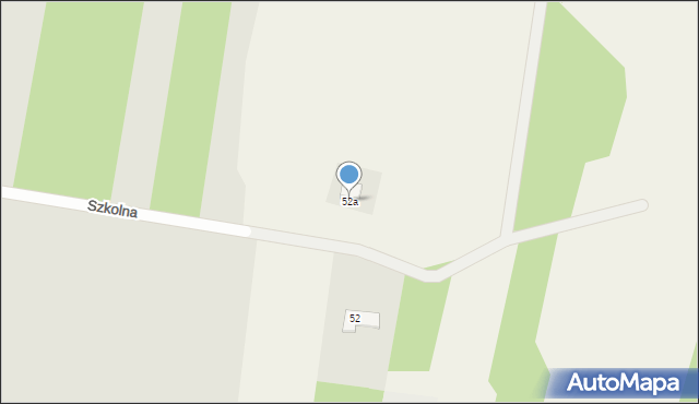 Mazury, Mazury, 52a, mapa Mazury