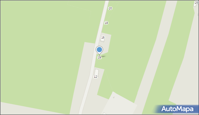 Miasteczko Śląskie, Makowa, 14, mapa Miasteczko Śląskie