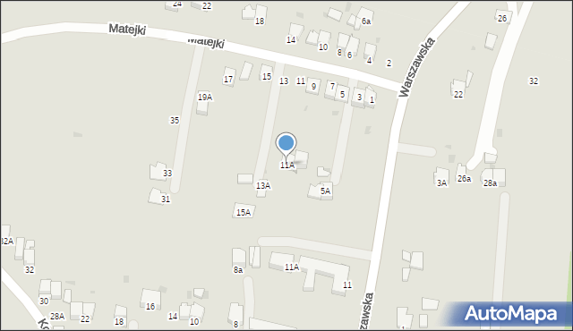 Miechów, Matejki Jana, 11A, mapa Miechów