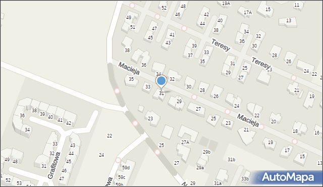 Mierzyn, Macieja, 31, mapa Mierzyn