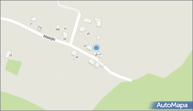 Mikołów, Matejki Jana, 47, mapa Mikołów