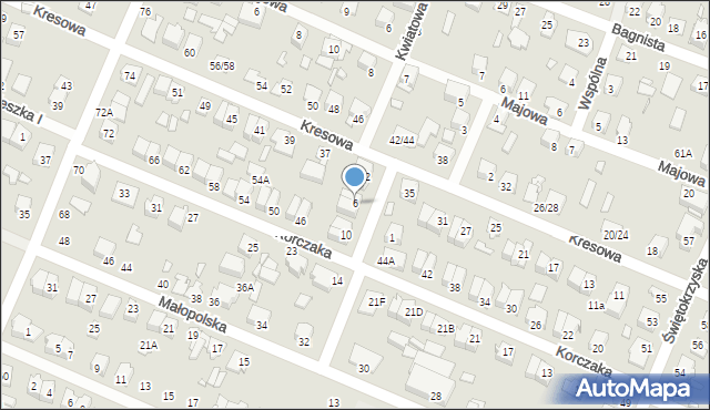 Mińsk Mazowiecki, Mazurska, 6, mapa Mińsk Mazowiecki